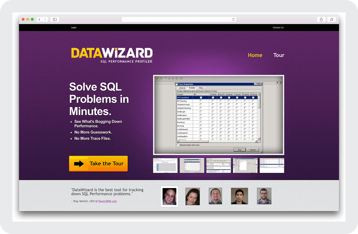 DataWizard SQL Profiler